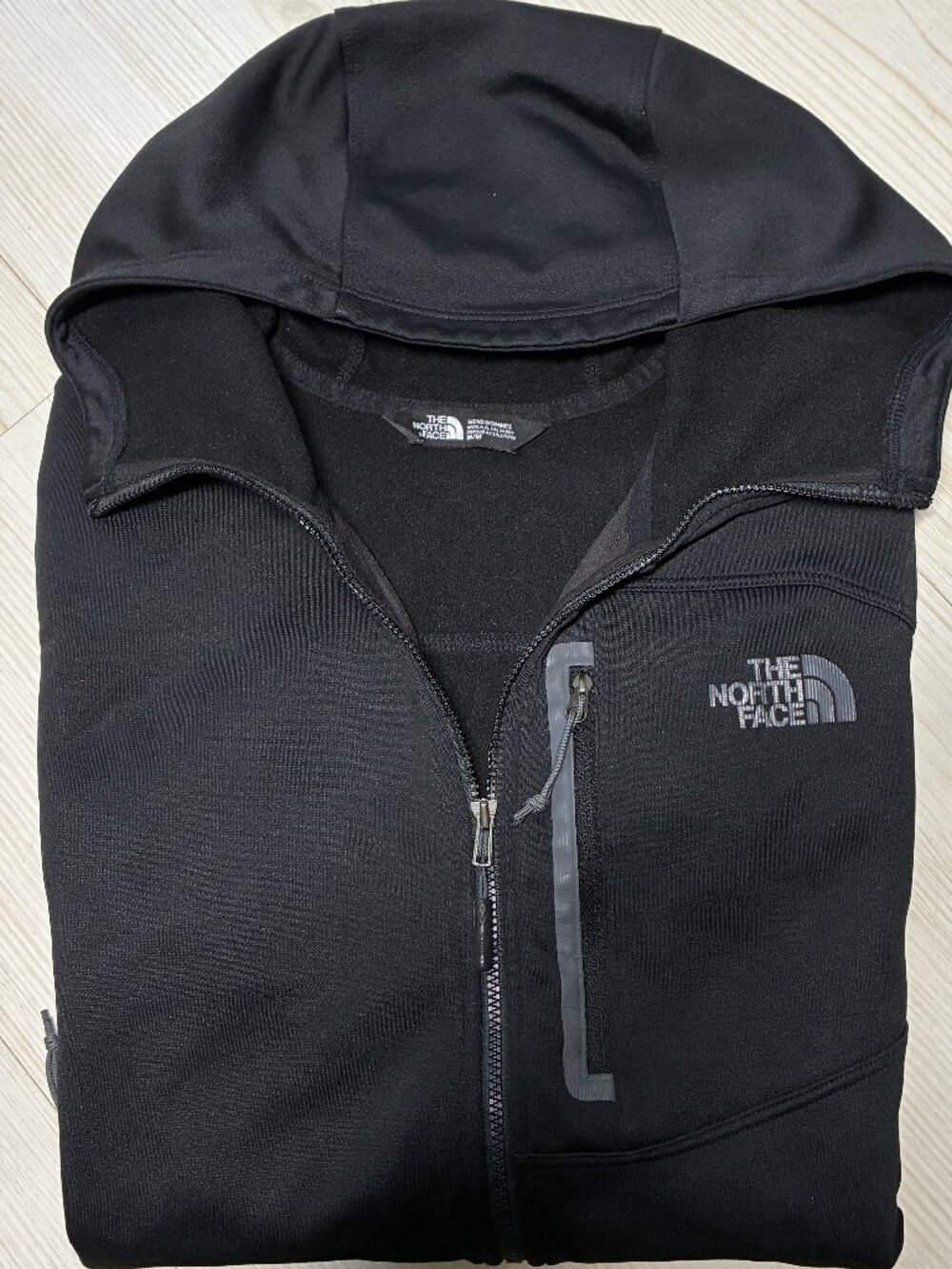 The North Face Canyonlands Full-Zip Fleece Hoodie Men's Medium Black CUF9